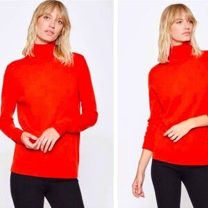 NWT Equipment Oscar Turtleneck Cashmere Sweater